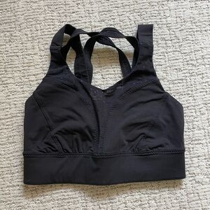 Women's Black Lululemon Sports Bra